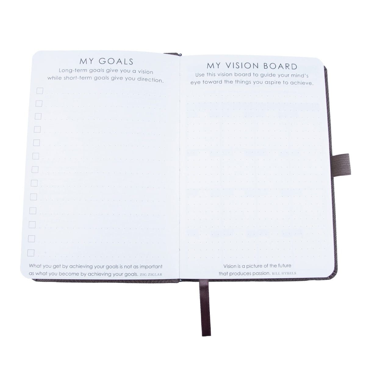 9781776371693_feature4 Baxter Undated Planner Pocket Edition Grey (Durable Synthetic Fiber Flexcover) - Image 6
