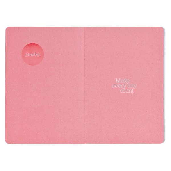 Shine Your Light Pink Petals Paperback Journal with Elastic Closure - Image 4