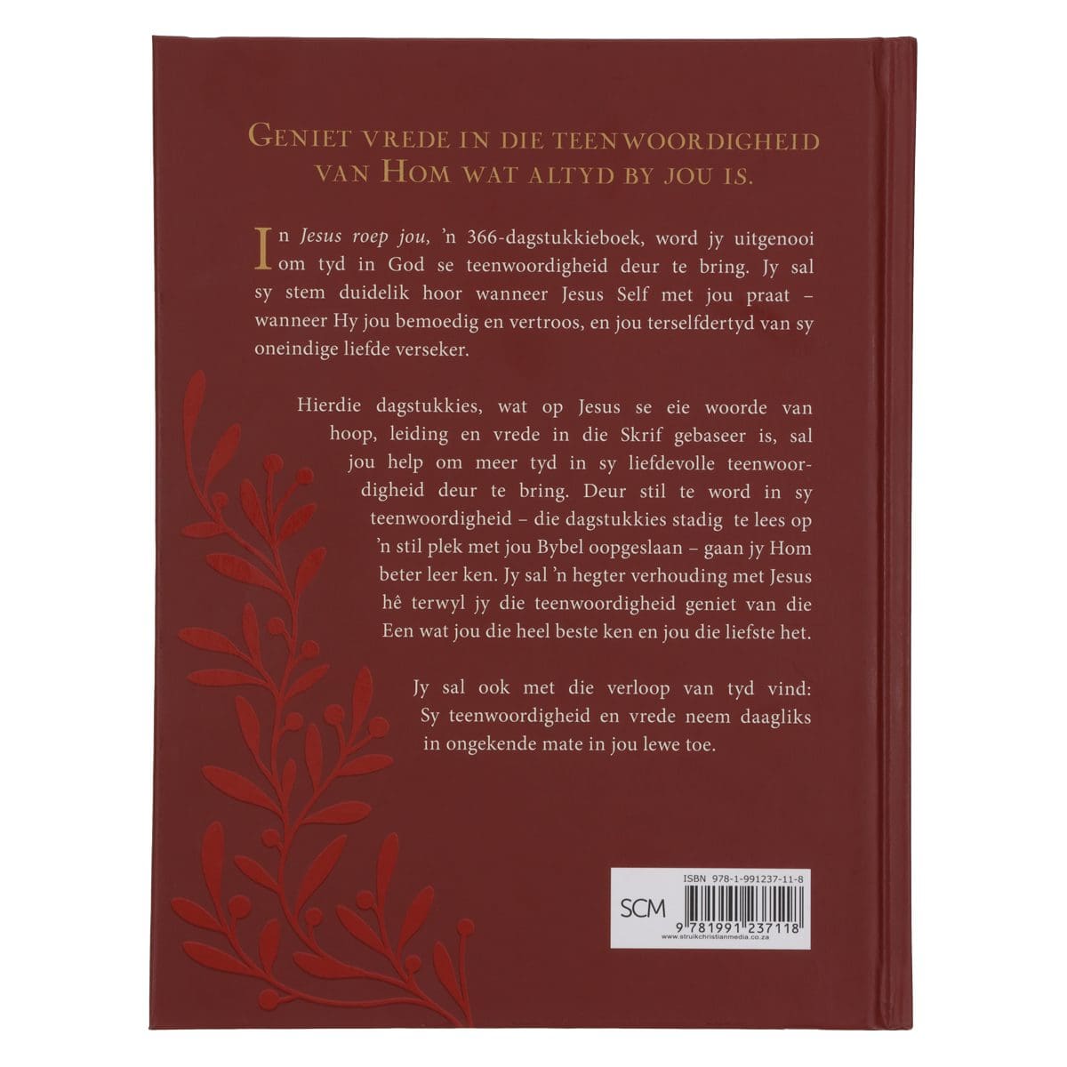 9781991237118_back Jesus Roep Jou: Geniet Vrede In Sy Teenwoordigheid Grootdruk (Hardeband) - Image 2