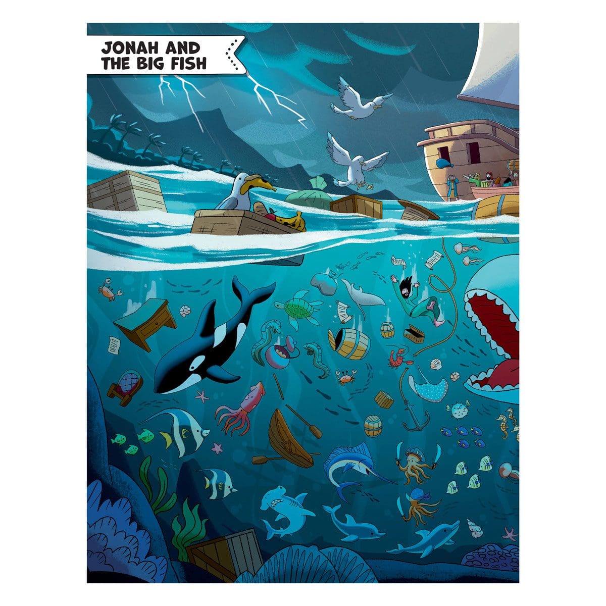 9781991237804_feature2 Can You Find Me in the Bible?: Find the Person Who Does Not Belong in the Story HC - Image 3