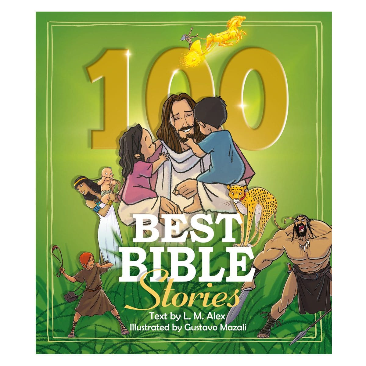 9788772031064_front 100 Best Bible Stories (Board Book) - Image 1