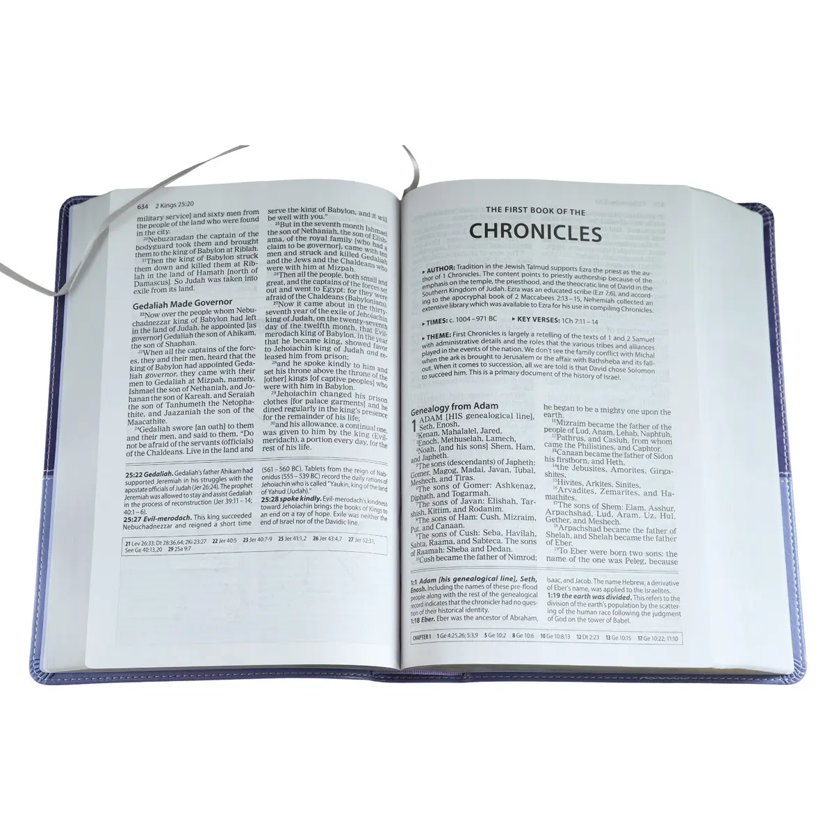 9780310446521_feature2 Amplified Study Bible Purple (Imitation Leather) - Image 3