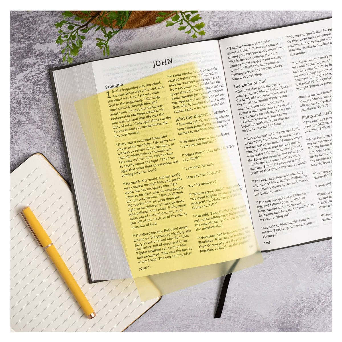 9798384518259_feature1 CSB Charcoal Hardcover Grace Dyslexia Friendly Bible Large Print - Image 2