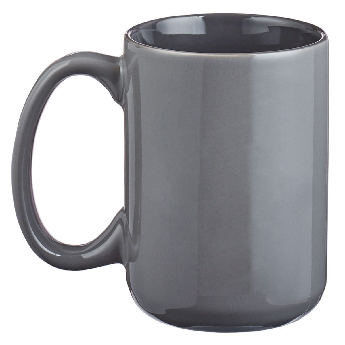 1220000130159_back Be Strong & Courageous Grey Ceramic Mug Joshua 1:9 - Image 5