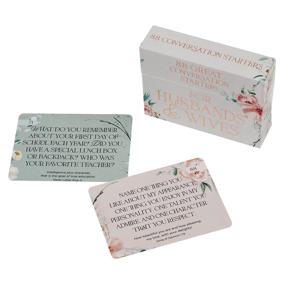 1220000323926_feature2 For Husband & Wives 88 Conversation Starters Boxed Cards - Image 6