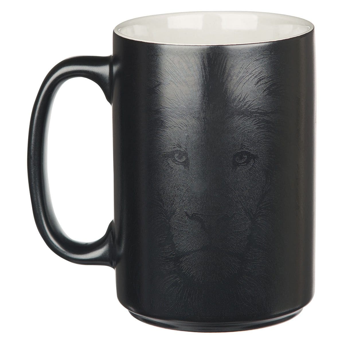 1220000323995_back Be Strong And Courageous Black Ceramic Mug - Joshua 1:9 - Image 4