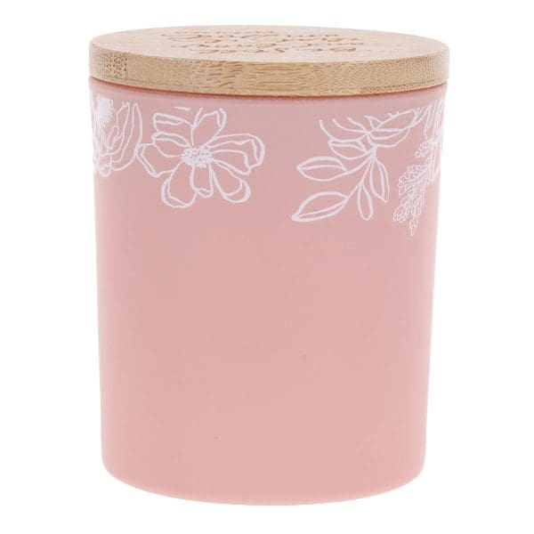 Be Still and Know That I Am God Vetiver and Moss Scented Candle with Bamboo Lid - Image 2