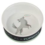 Cool As A Pupsicle Grey Small Ceramic Pet Bowl - Image 4