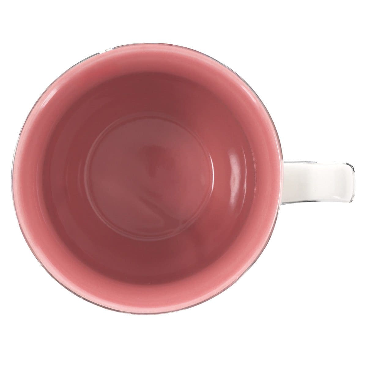 1220000370821_feature2_55b5616a-d028-4db2-a8f7-23e8b3e493cb Blessed Mom Pink Floral Ceramic Mug with Pink Interior - Image 4