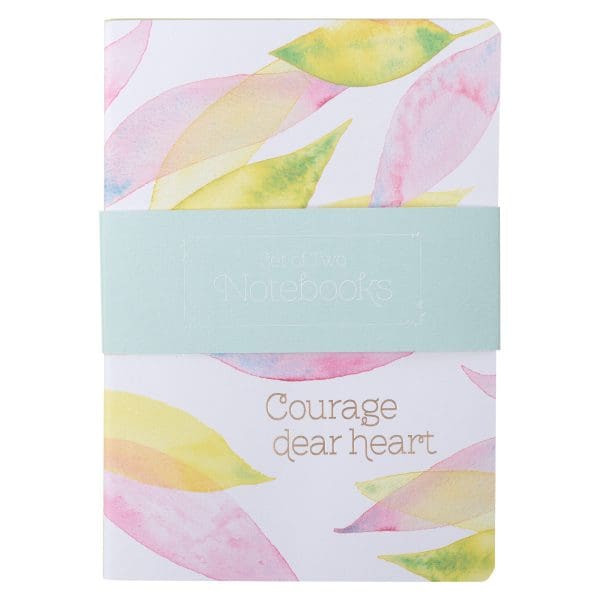 Courage Dear Heart Citrus Leaves Two-Piece Notebook Set - Image 6