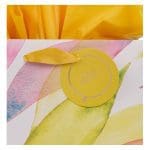 Life is Beautiful Citrus Leaves Medium Gift Bag with Gift Tag - Image 10