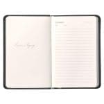 Leatherpress Tuxedo Black Genuine African Leather Pocket Journal - Image 10