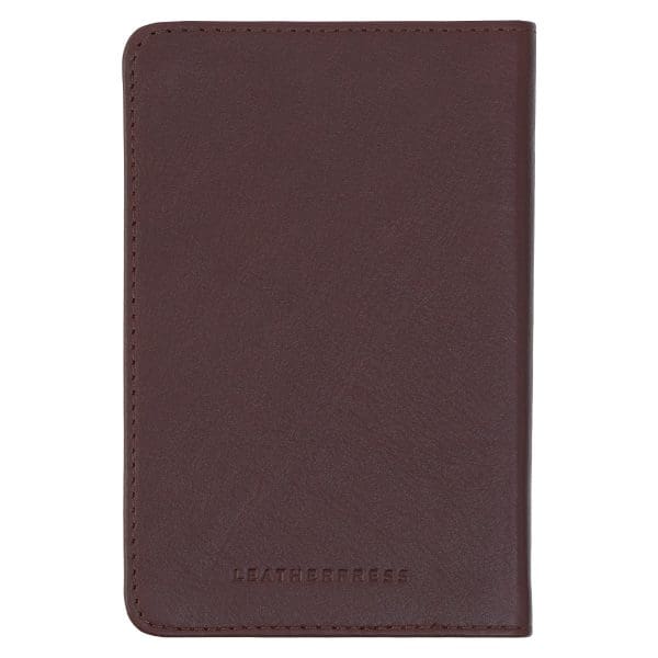 Leatherpress Cacao Brown Genuine African Leather Pocket Journal - Image 8