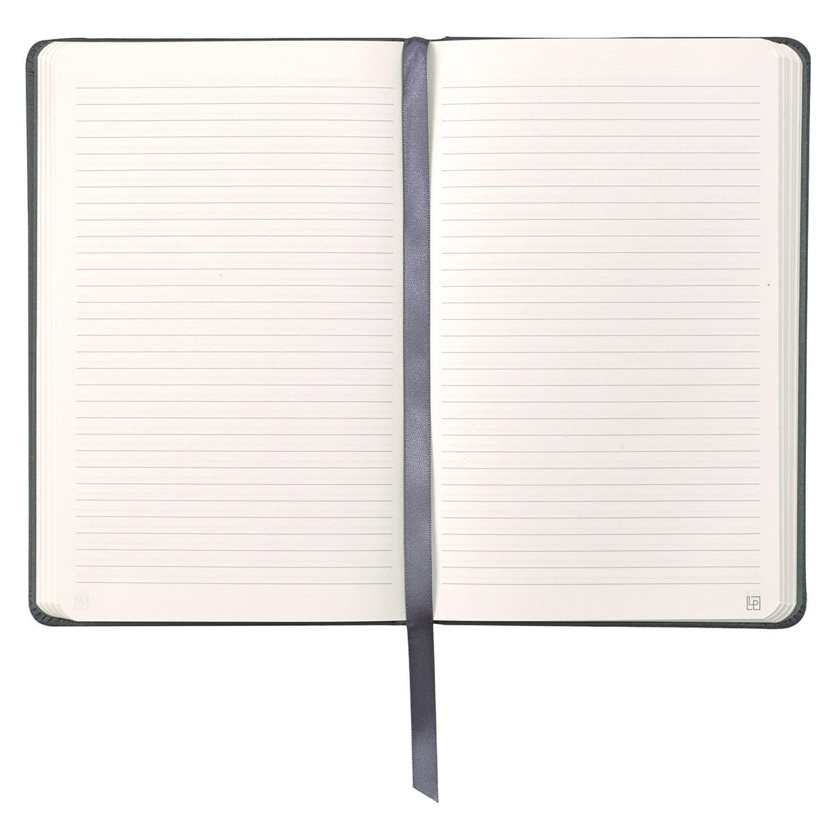 1230000122122_feature3 Leatherpress Twilight Grey Genuine African Leather Notebook - Image 8