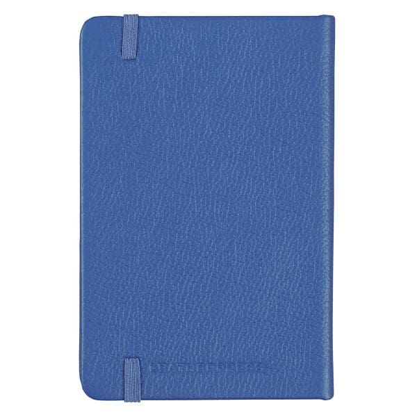 Leatherpress Pacific Blue Genuine African Leather Pocket Notebook - Image 9
