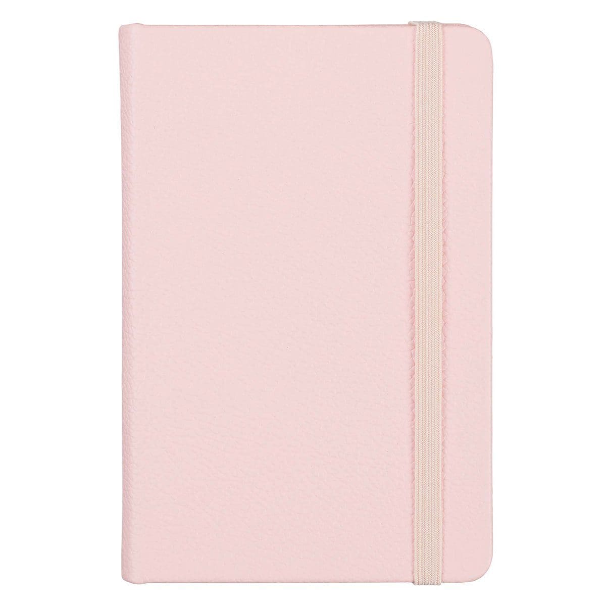 1230000122214_front Leatherpress Quartz Pink Genuine African Leather Pocket Notebook - Image 8