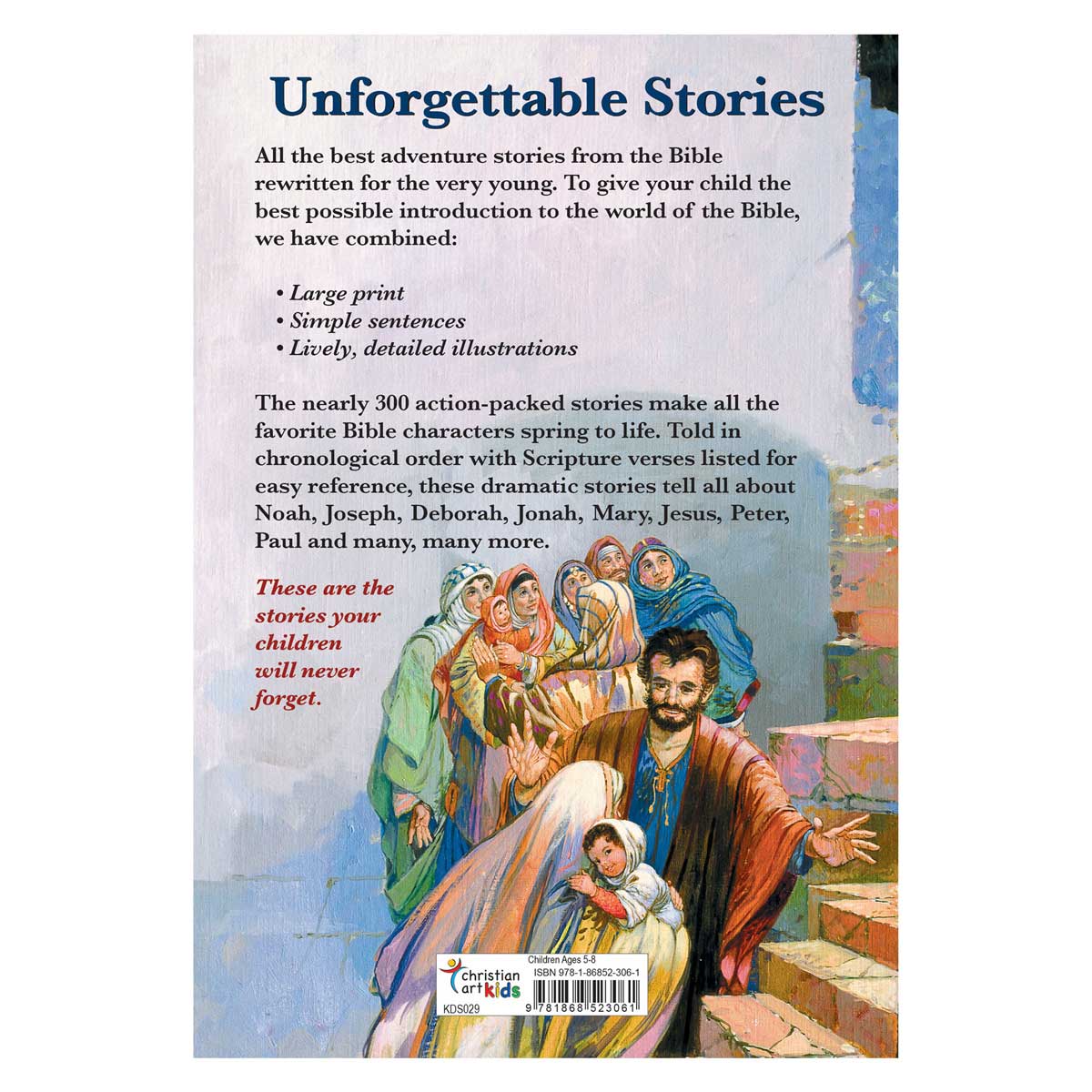 1868523063_back The Children's Bible Story Book (Hardcover) - Image 4