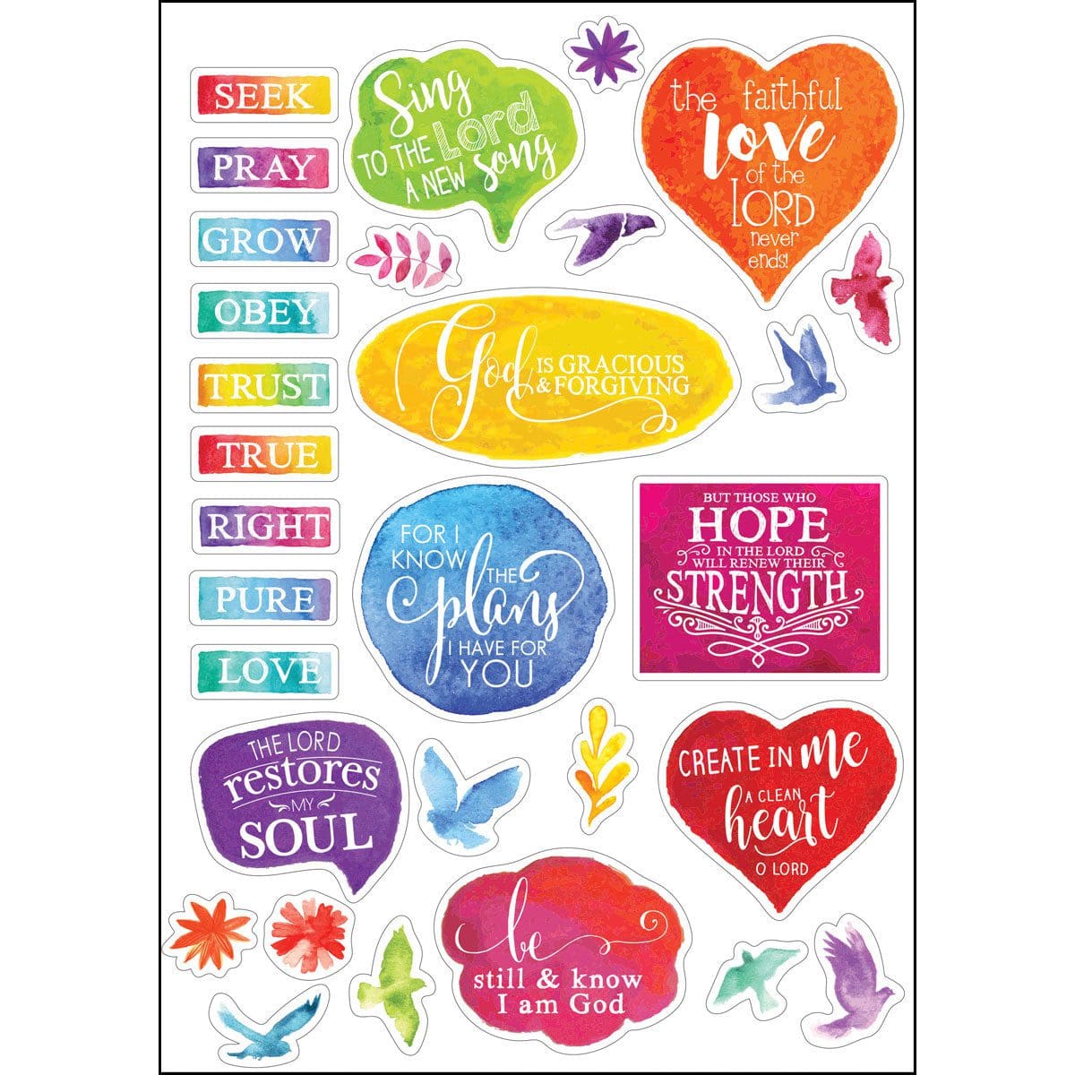 6006937138131_feature2 Bible Journaling Stickers (Set Of 3)(Journaling Stickers) - Image 9