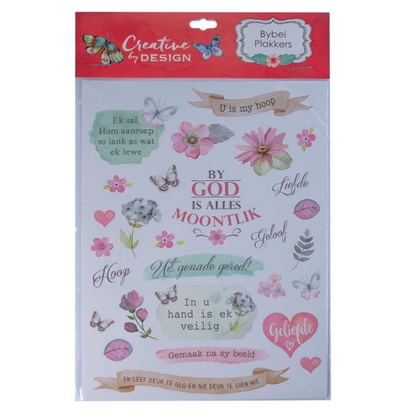 Drie Plakker Bladsye (Set Of 3)(Journaling Stickers) - Image 1