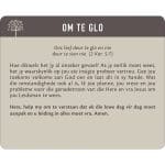 Geanker In Die Woord Afrikaans Prayer Cards In Tin - Image 7