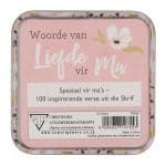 Woorde Van Liefde vir Ma Afrikaans Cards In Tin - Inspirasie uit die Skrif - Image 2