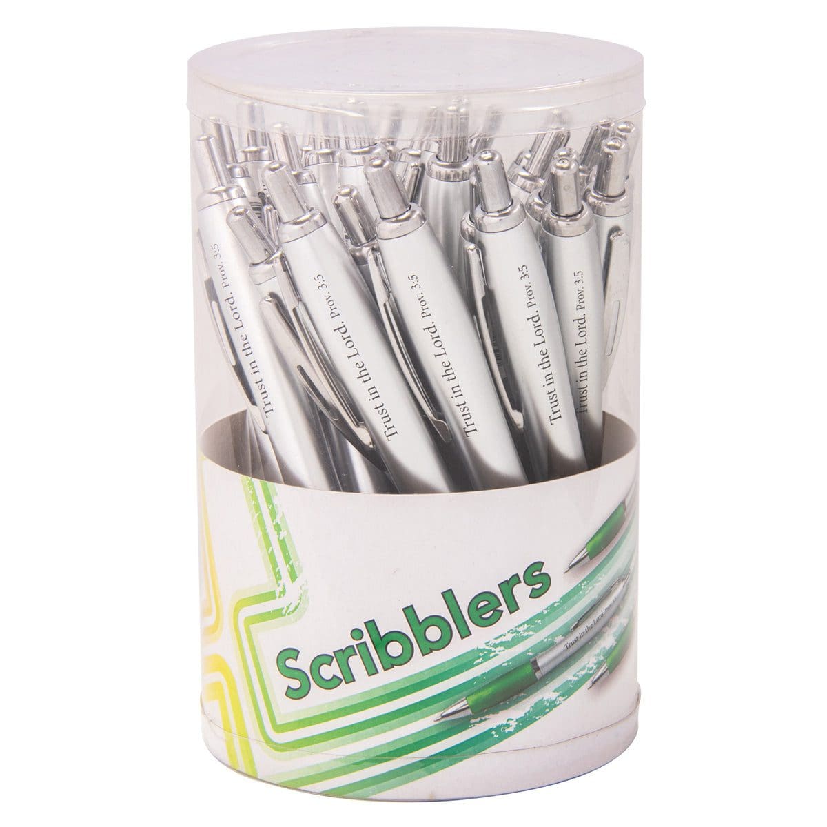 6006937147775_feature1 Trust In The Lord Green (Tub Of 25)(Pens) - Image 2