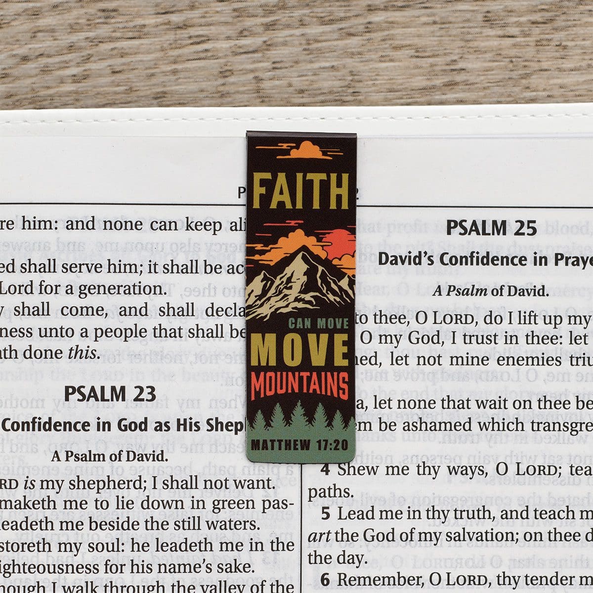 6006937156753_feature1 Faith Moves Mountains Magnetic Bookmarks Set Of 6 - Image 5