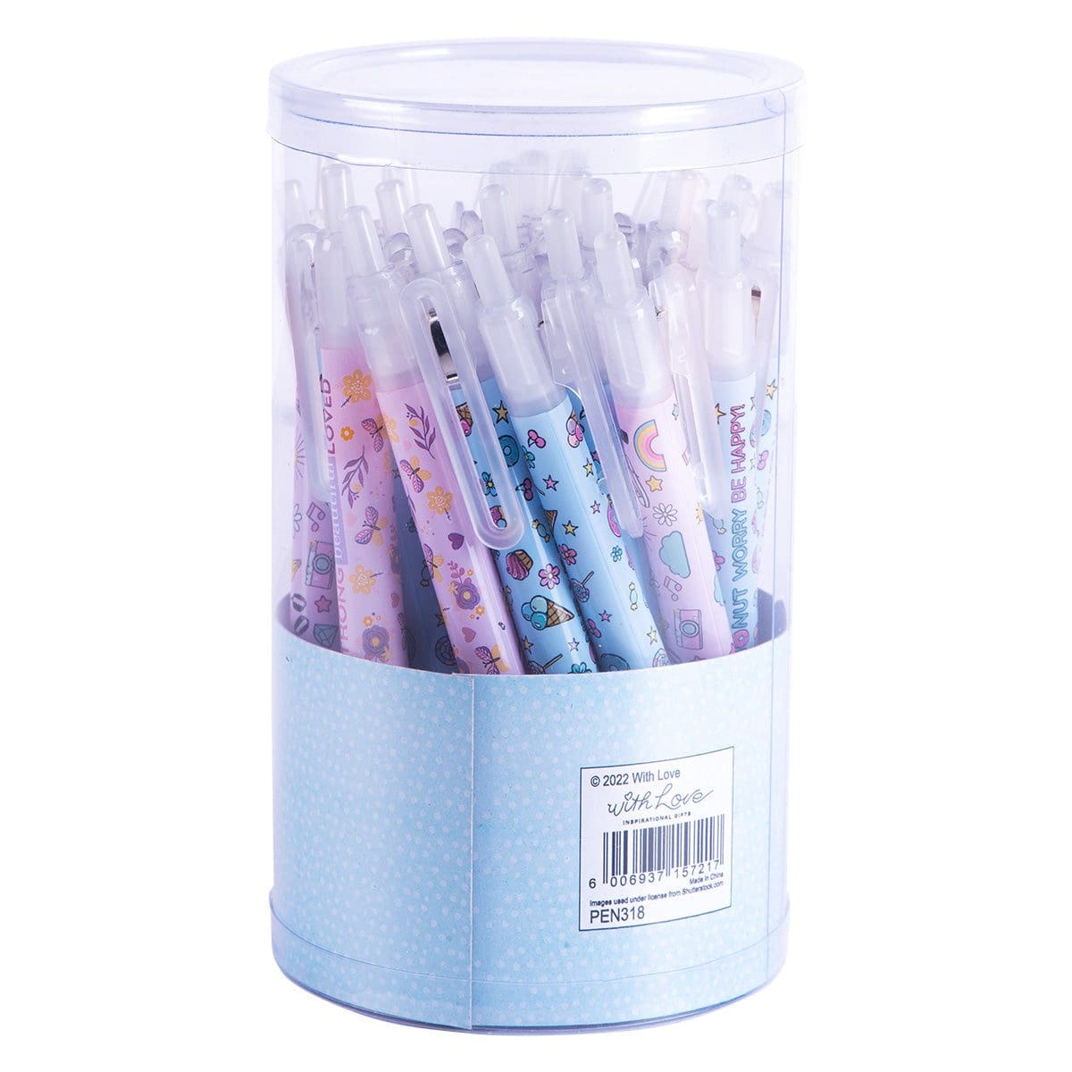 6006937157217_back Scribbler Pens For Girls (Tub Of 30) - Image 4