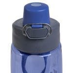 Play Hard, Pray Harder - Never Stop Praying Purple Plastic Water Bottle - Image 7