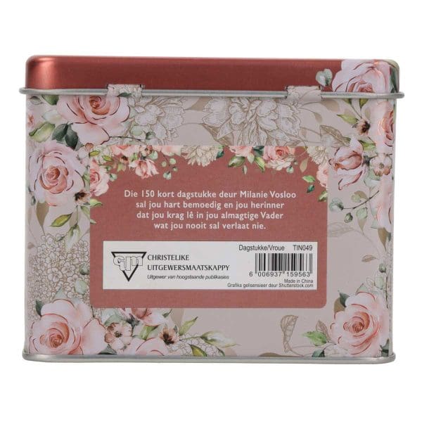 Krag vir ’n Vrou Se Hart Afrikaans Cards In Tin - 150 Dagstukke vir Vroue - Image 8