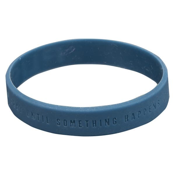 Pray Until Something Happens Silicone Wristbands - Image 4