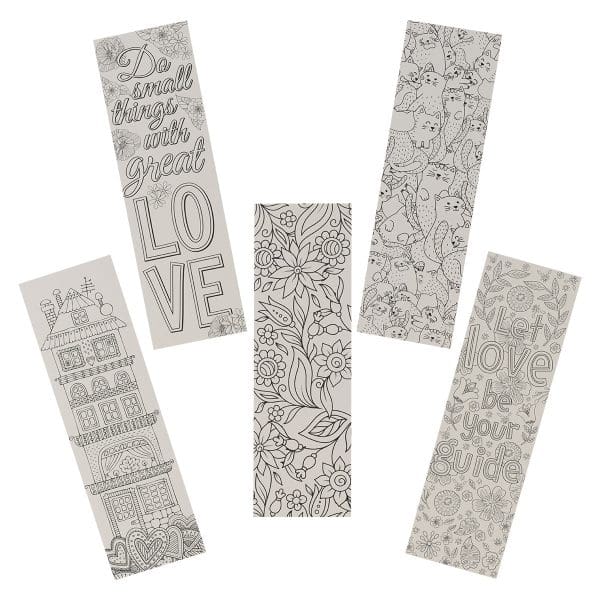 Love Set Of 5 Coloring Bookmarks - Image 8