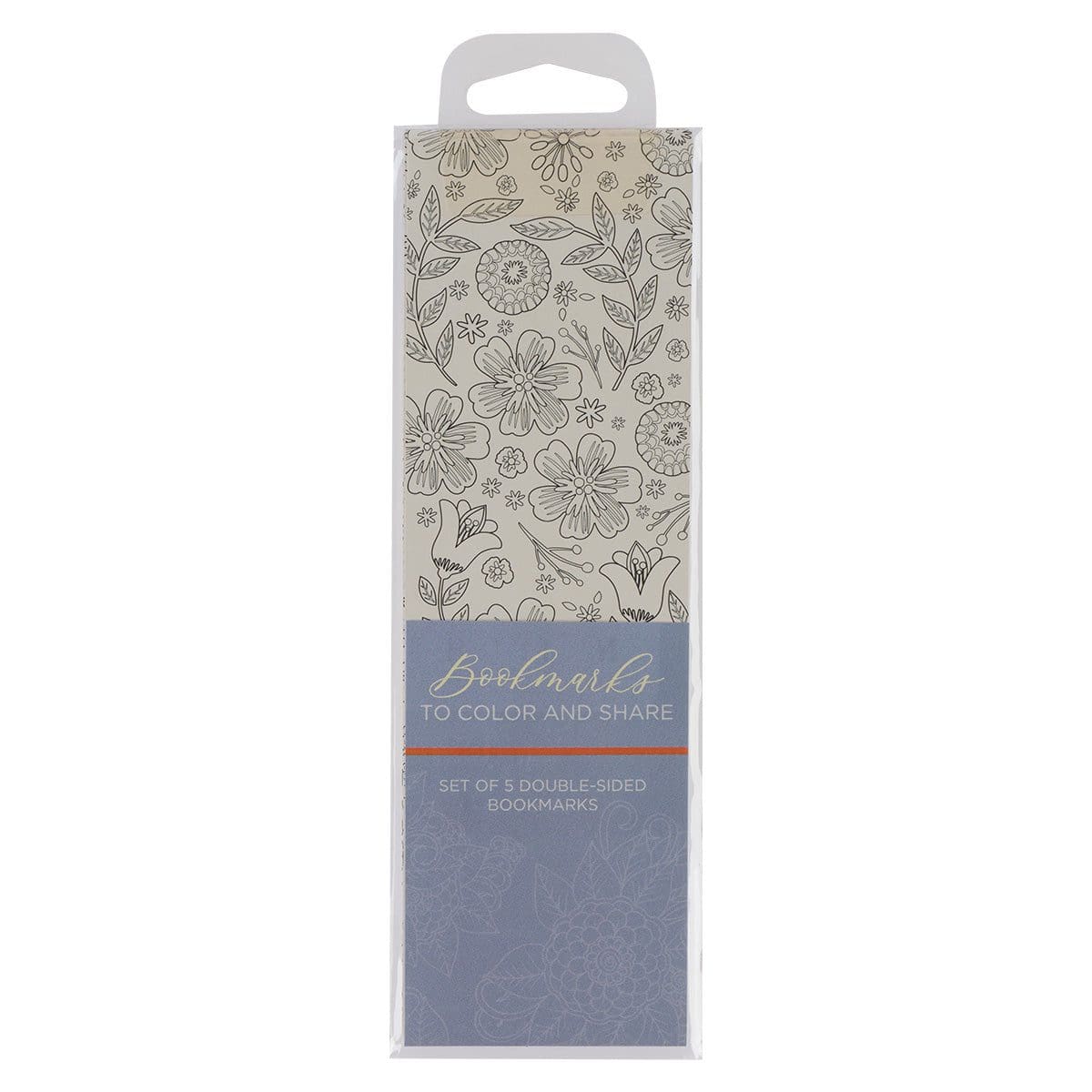 6006937160040_front Love Set Of 5 Coloring Bookmarks - Image 5