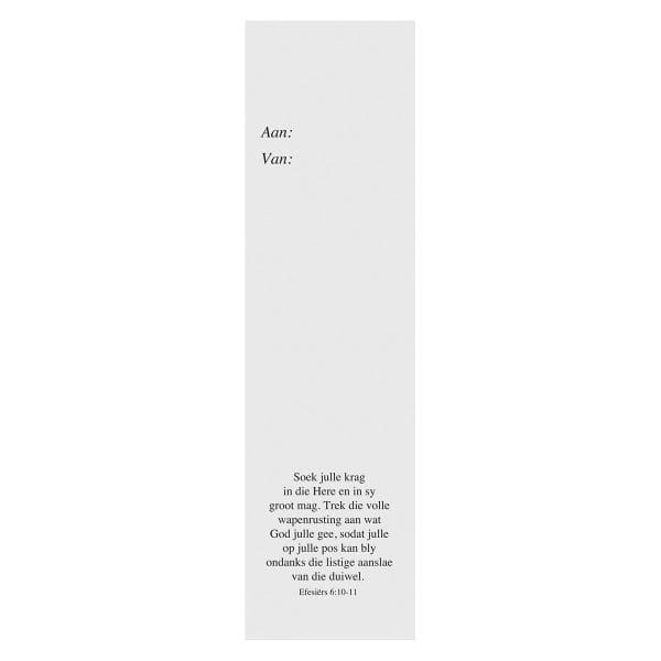 Die Wapenrusting Van God Pack Of 10 Sunday School Bookmark - Ephesians 6:13-16 - Image 4