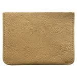 Genuine African Leather Tan Card Holder - Image 4