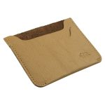 Genuine African Leather Tan Card Holder - Image 5