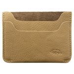 Genuine African Leather Tan Card Holder - Image 3