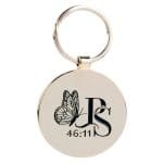 Wees Stil en Weet Afrikaans Epoxy Metal Key Ring - Image 4