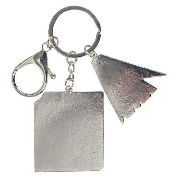 So Many Books, So Little Time Metal Key Ring - Image 4