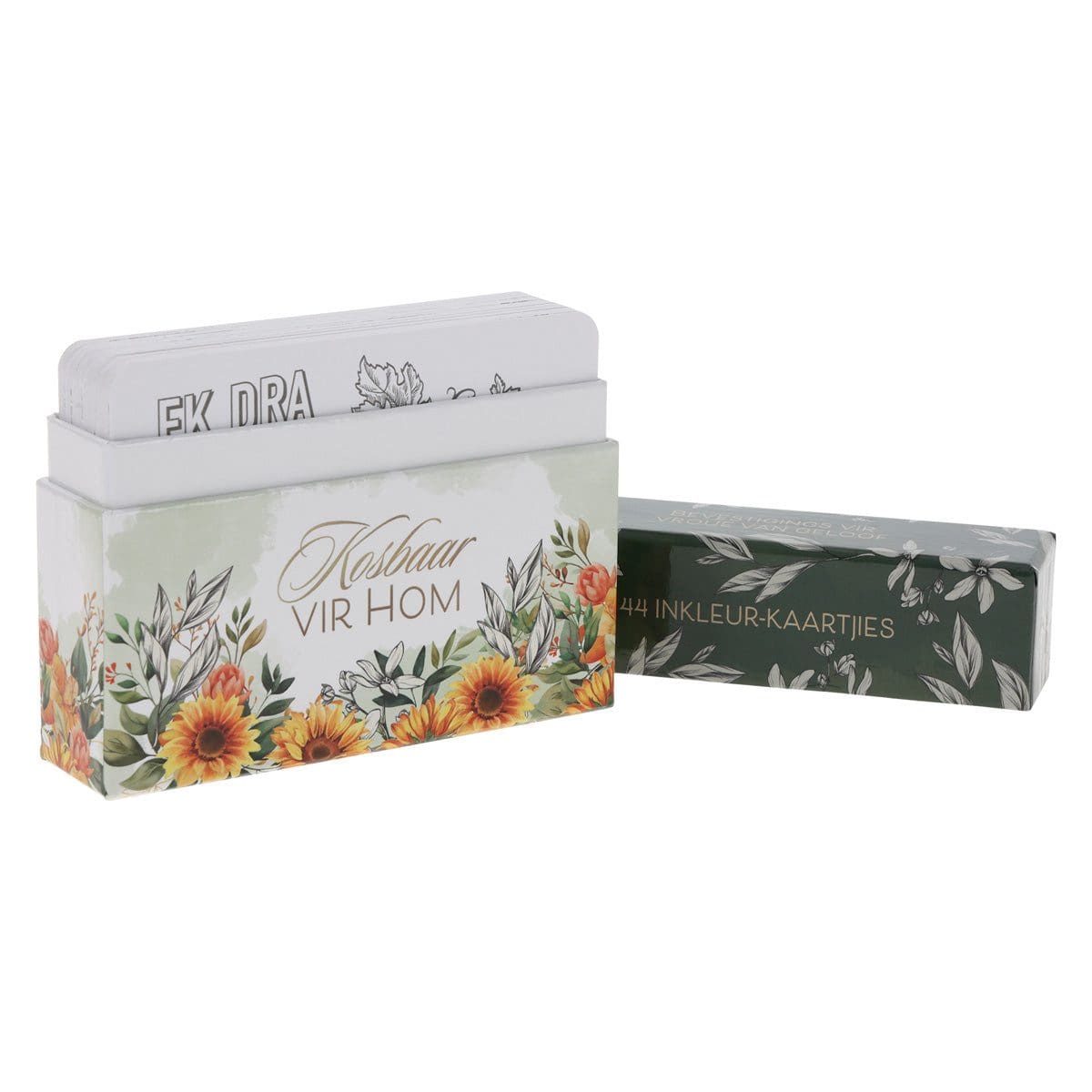 6006937167643_feature2 Kosbaar vir Hom: Bevestigings vir Vroue van Geloof Afrikaans Coloring Boxed Cards - Image 4