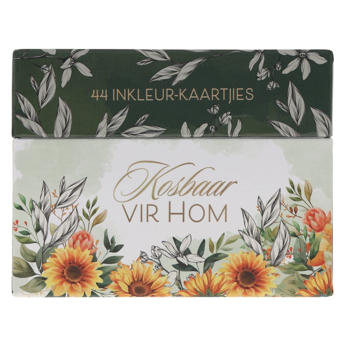 6006937167643_front Kosbaar vir Hom: Bevestigings vir Vroue van Geloof Afrikaans Coloring Boxed Cards - Image 1