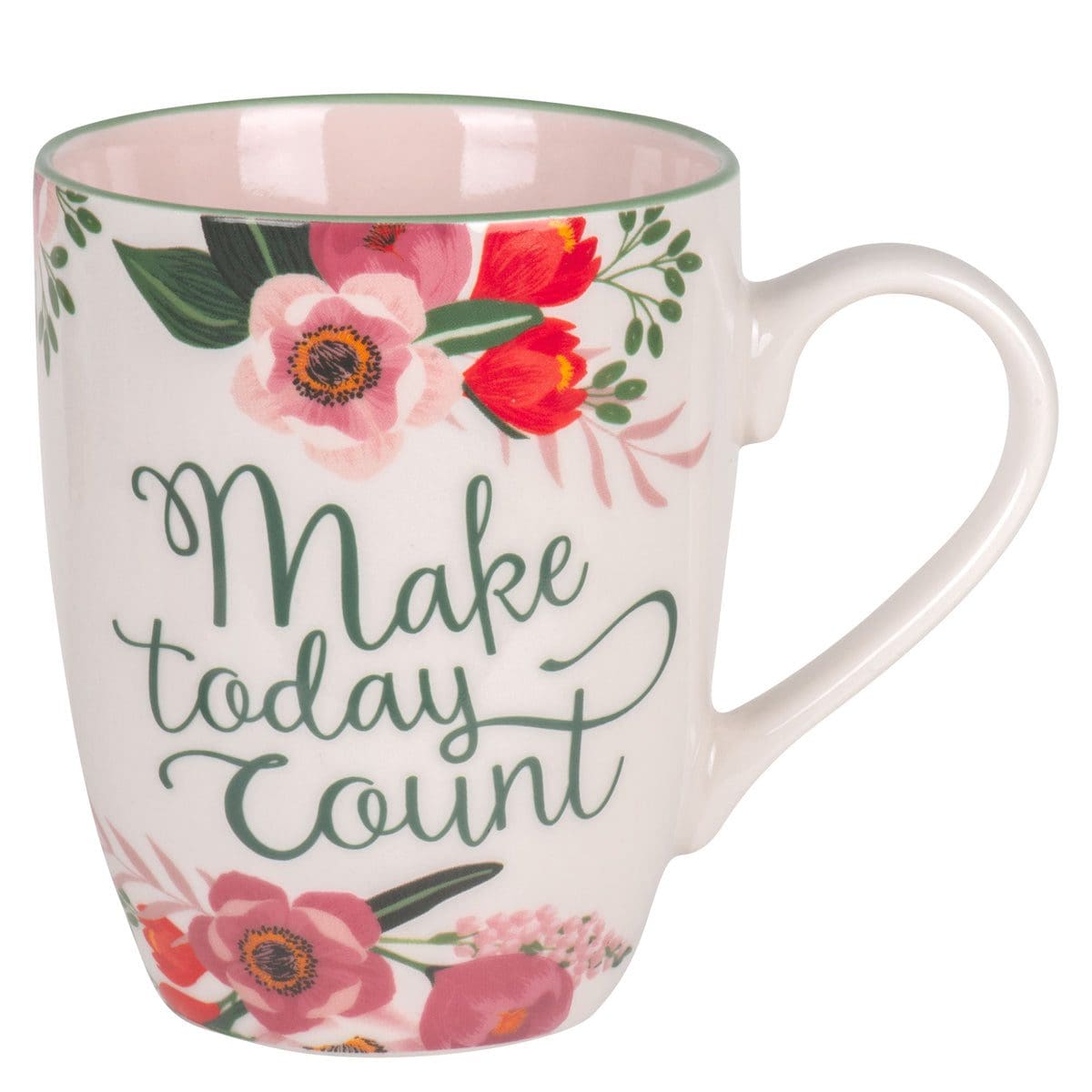 6006937168527_front Make Today Count Ceramic Mug - Image 3