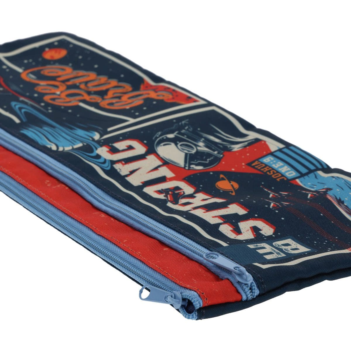 6006937170506_feature1 Be Strong Be Brave Canvas Pencil Case - Image 6
