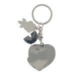 I Am Strong Metal Key Ring with Charm - Image 6
