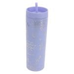He Has Made Everything Beautiful Lavender Plastic Travel Tumbler with Straw - Image 3