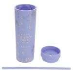 He Has Made Everything Beautiful Lavender Plastic Travel Tumbler with Straw - Image 5