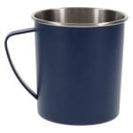 I Can Do All Things Through Christ Blue Stainless Steel Camp Style Mug - Image 2