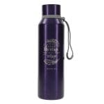 Under His Wings You Will Find Refuge Purple Stainless Steel Water Bottle - Image 3