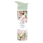 Start Each Day with a Grateful Heart Glass Water Bottle - Image 2