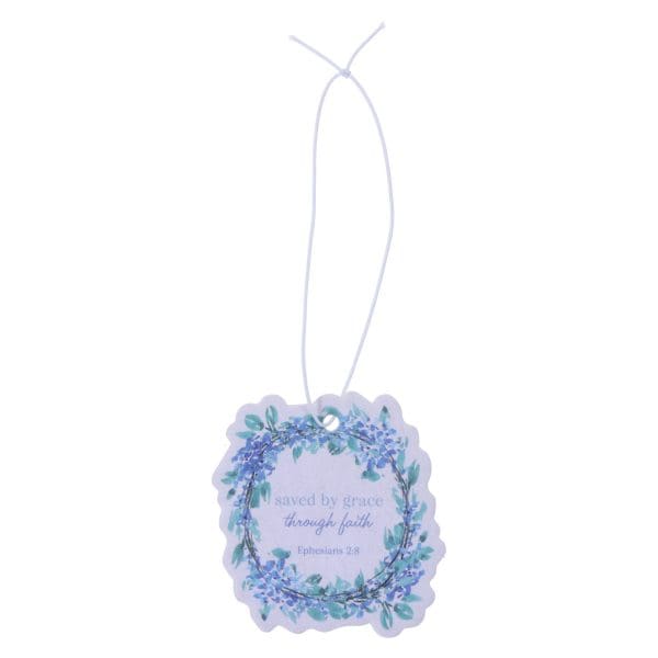 Saved by Grace Through Faith Sea Breeze Car Air Freshener - Image 1